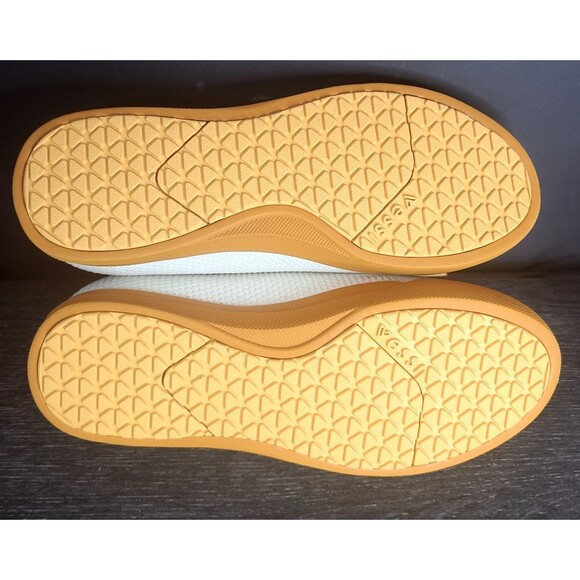 Vessi Weekend Waterproof Shoes Sneakers White/Teak Sole Brown Mens 9 - RARE  NEW main image 4